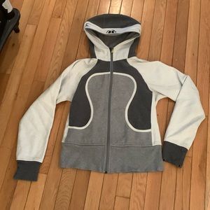 Lululemon Gray Zip Up Hoodie Size 6